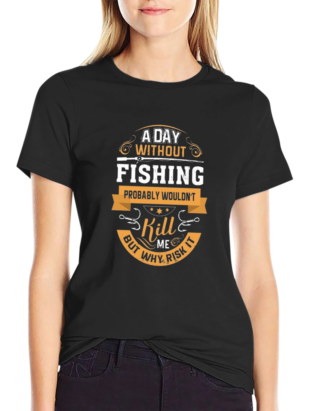 Fishing Lover Graphic T-Shirt