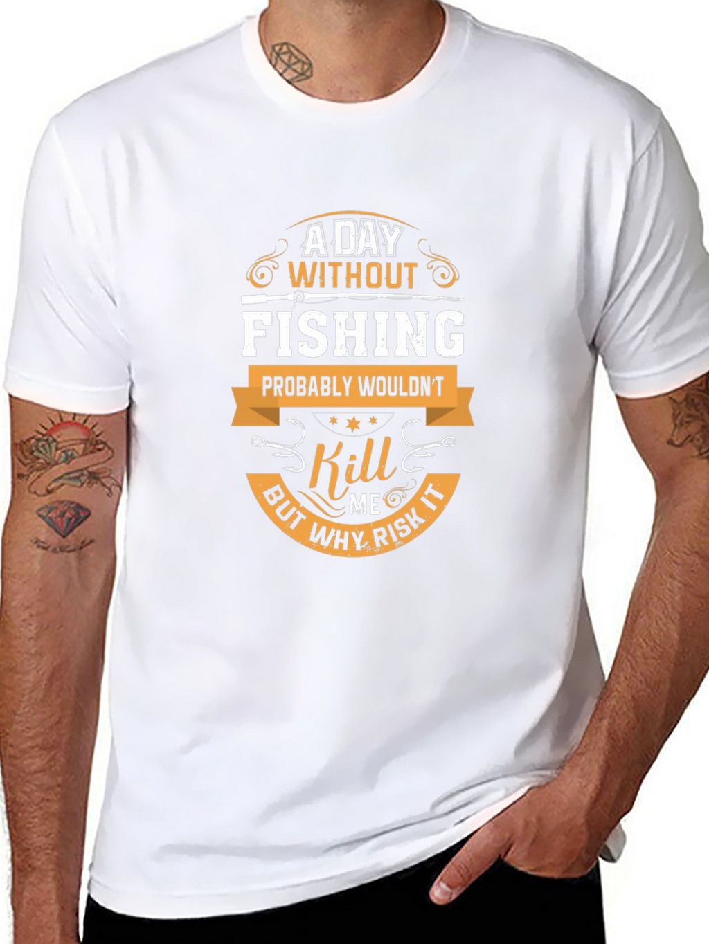 Fishing Lover Graphic T-Shirt