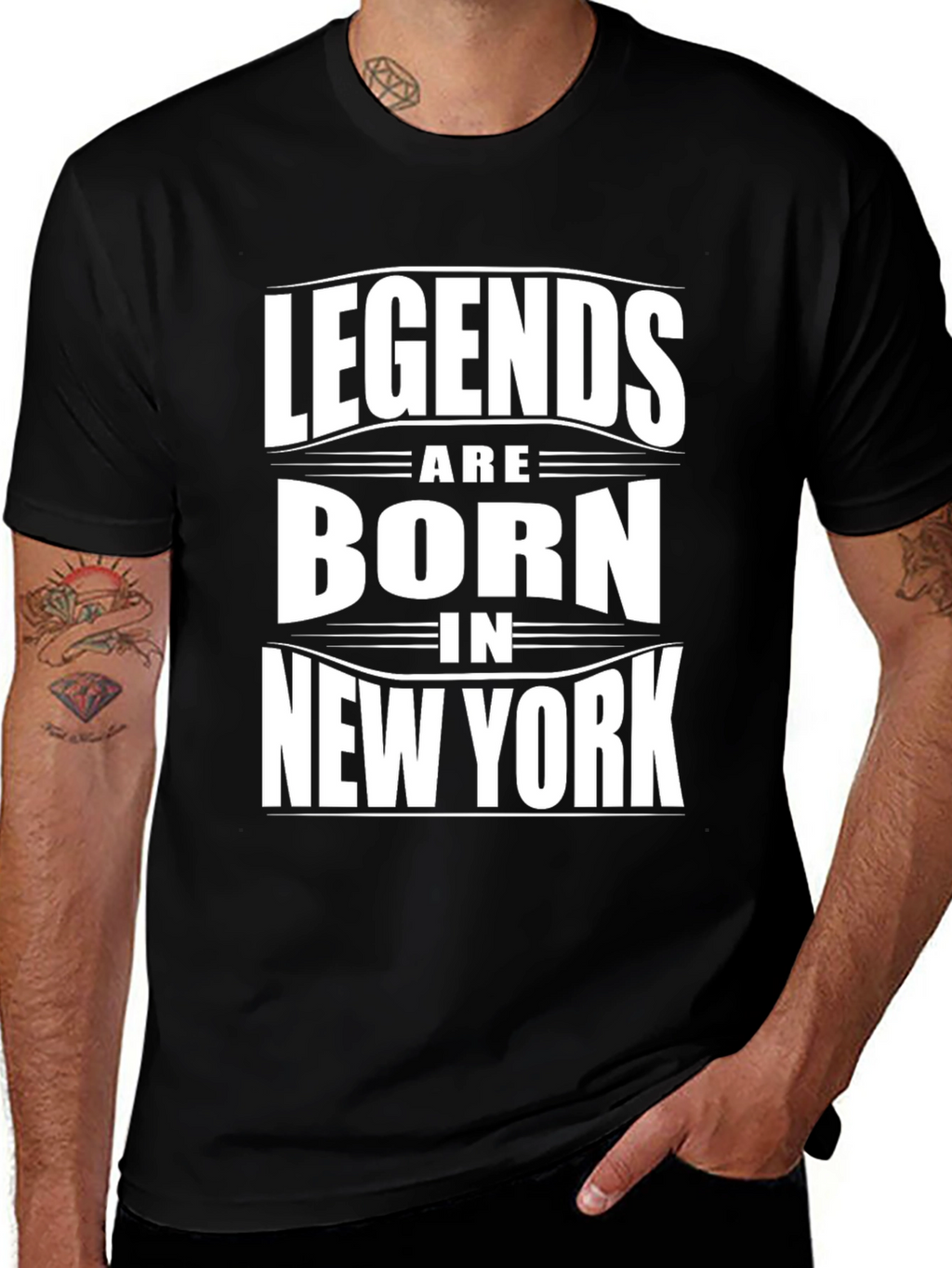 Legends Are Born in New York T-Shirt