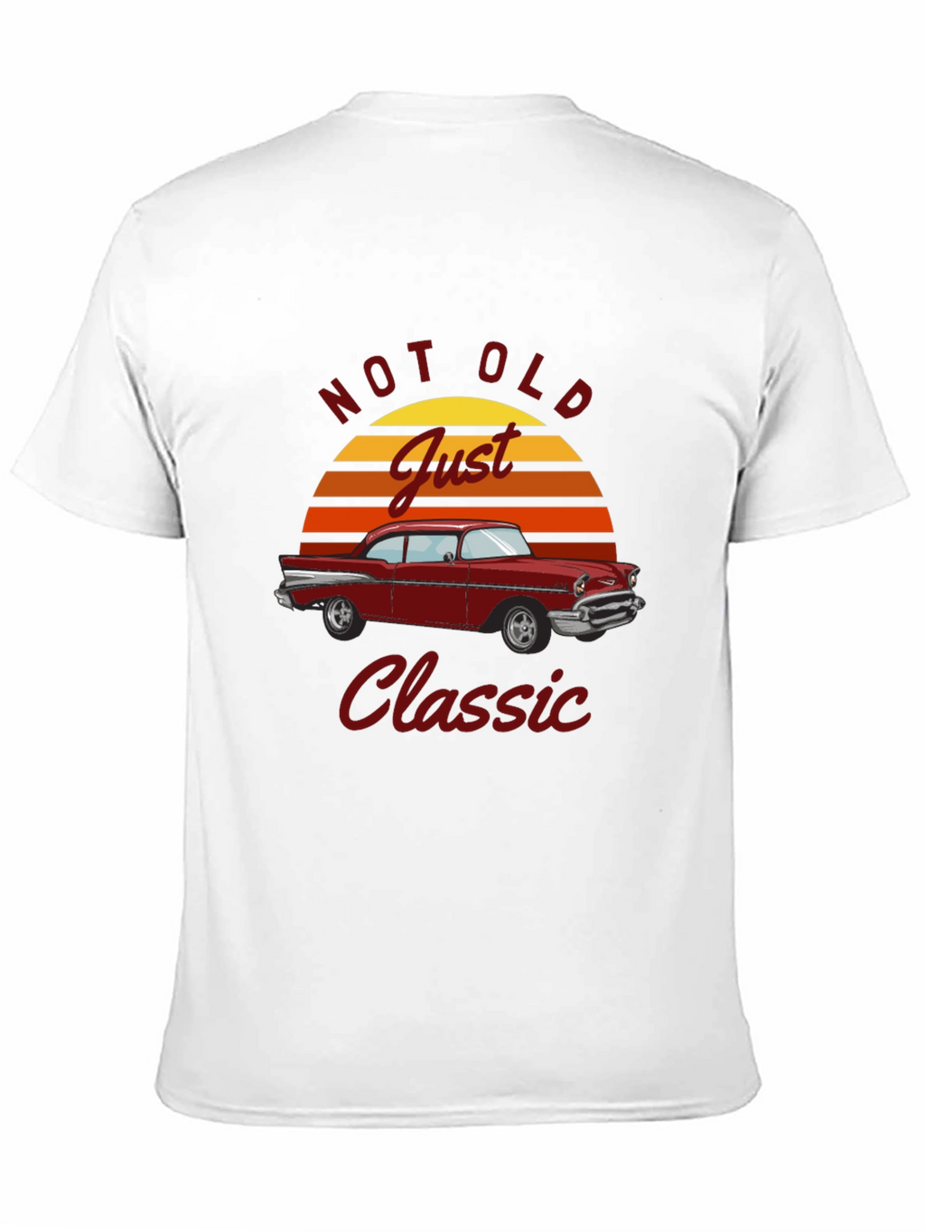 Not Old Just Classic Car Graphic T-Shirt