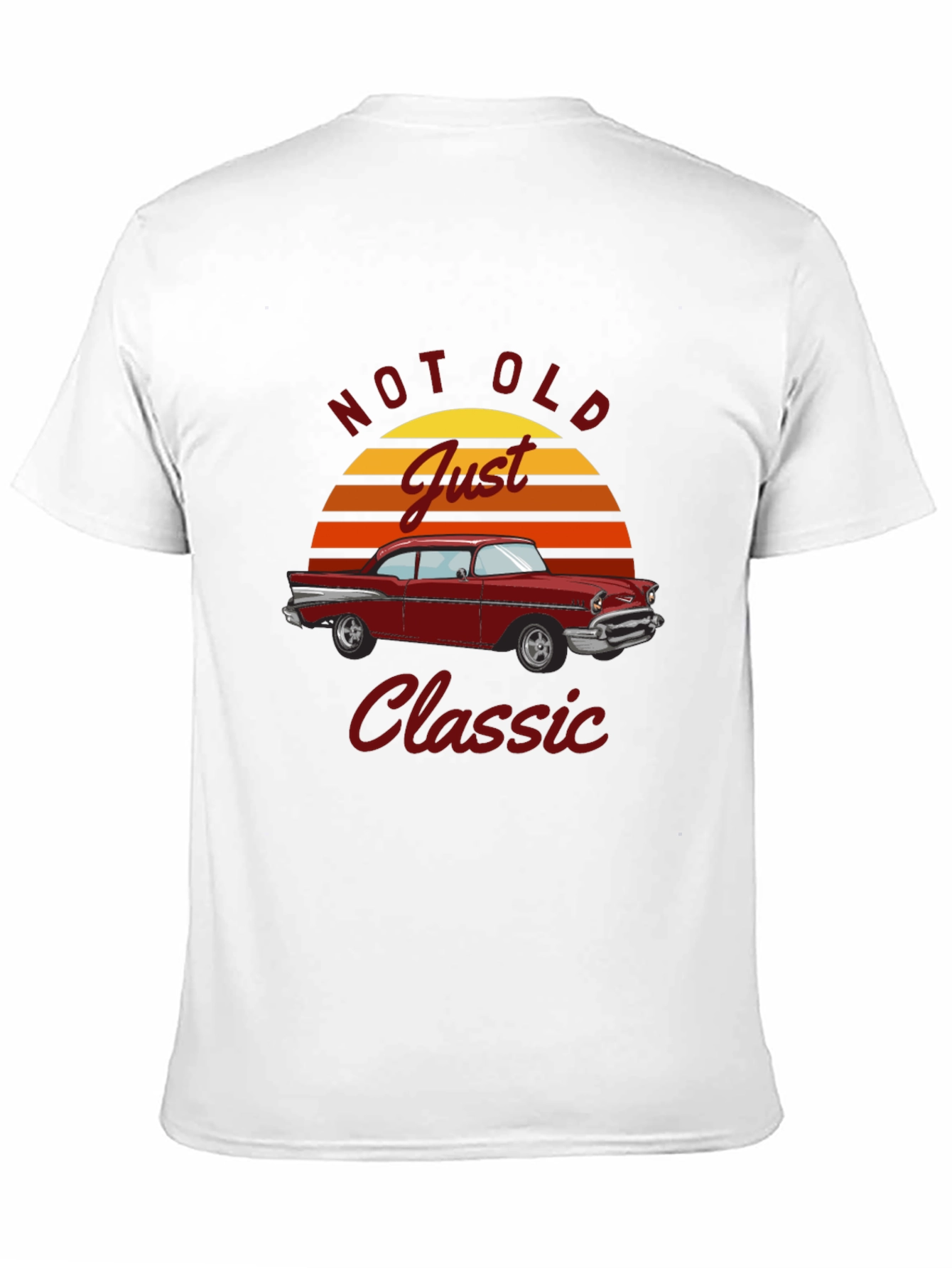 Not Old Just Classic Car Graphic T-Shirt