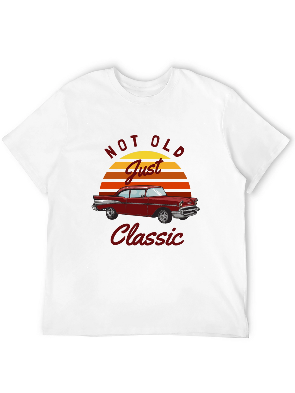 Not Old Just Classic Car Graphic T-Shirt