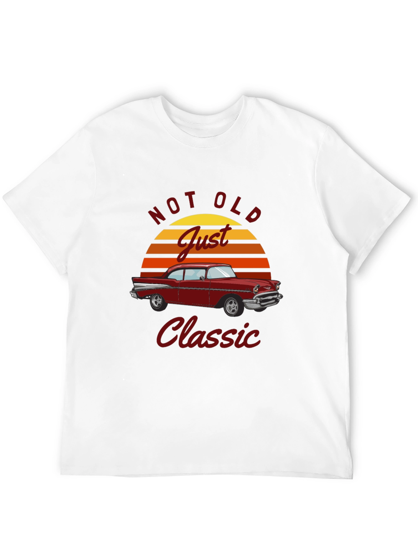 Not Old Just Classic Car Graphic T-Shirt