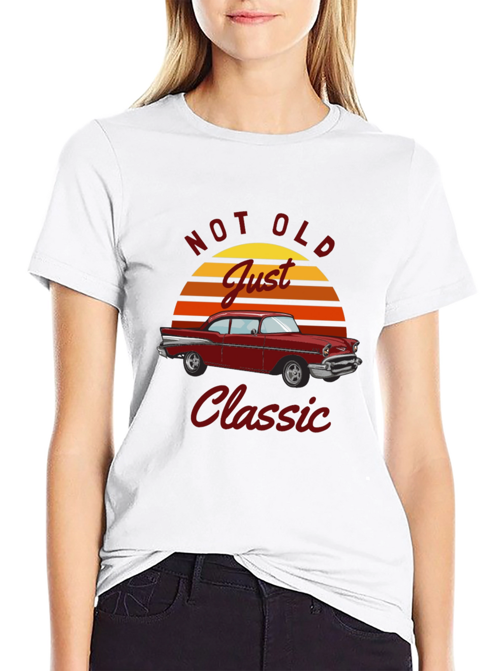 Not Old Just Classic Car Graphic T-Shirt
