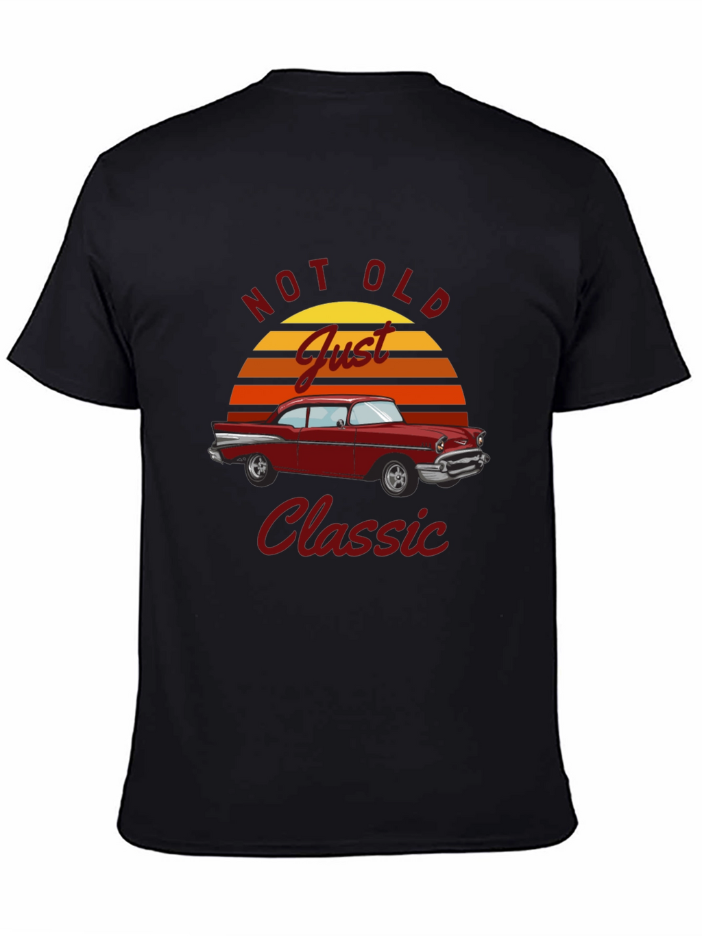 Not Old Just Classic Car Graphic T-Shirt