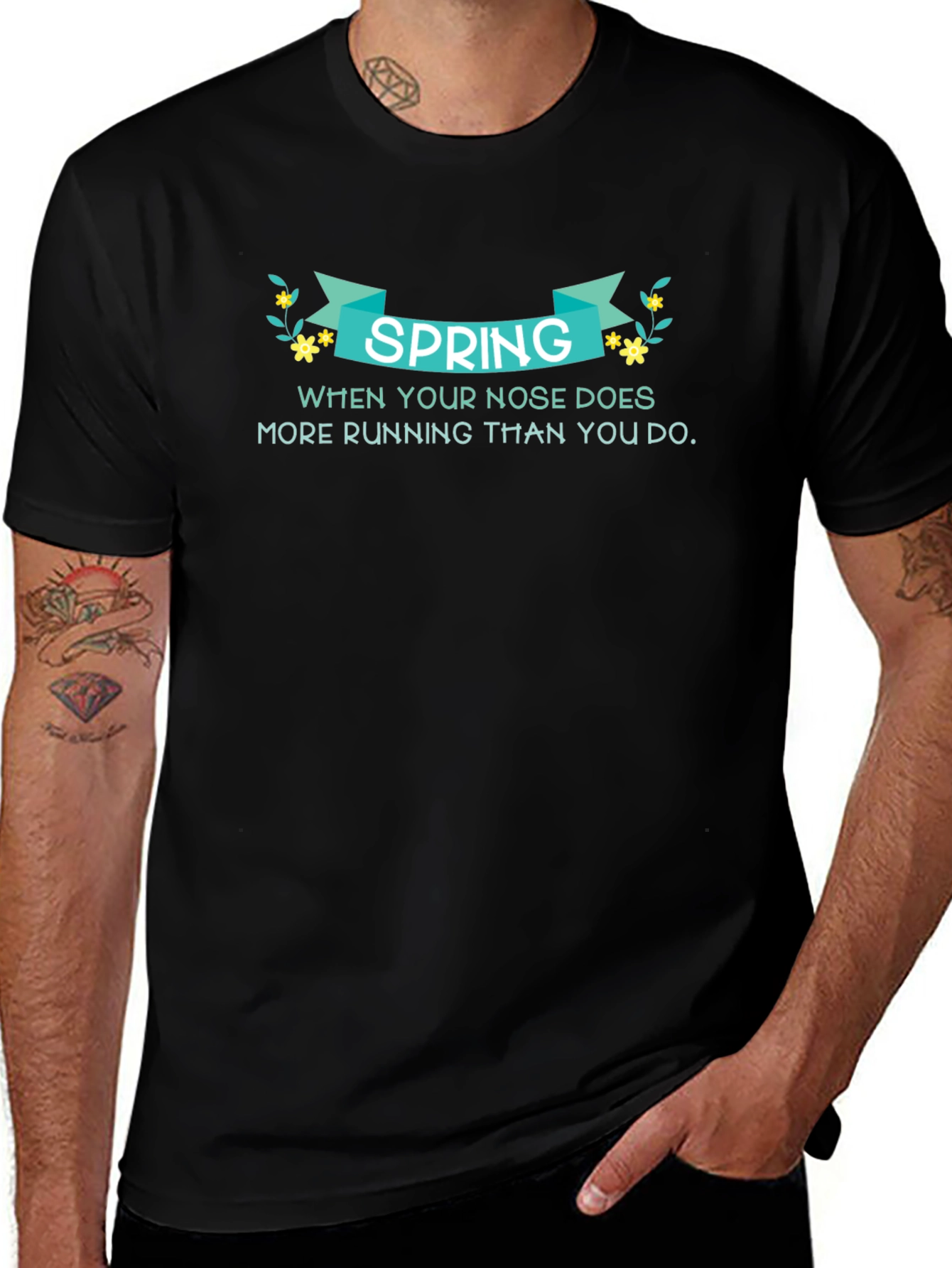 Humorous Spring Allergy T-Shirt