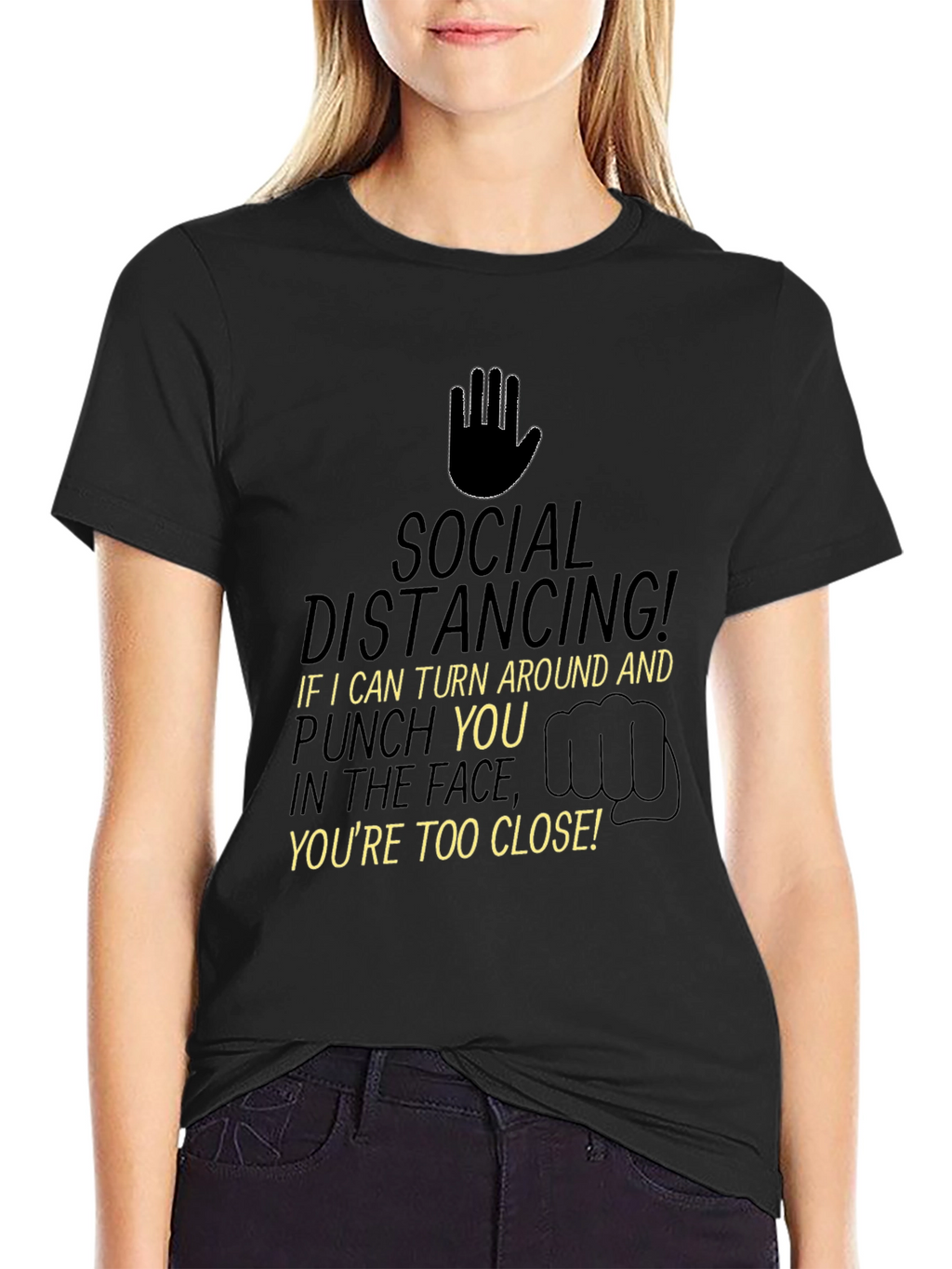 Social Distancing T-Shirt - Funny Pandemic Tee
