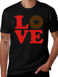 LOVE Graphic T-Shirt - Modern Mens Tee