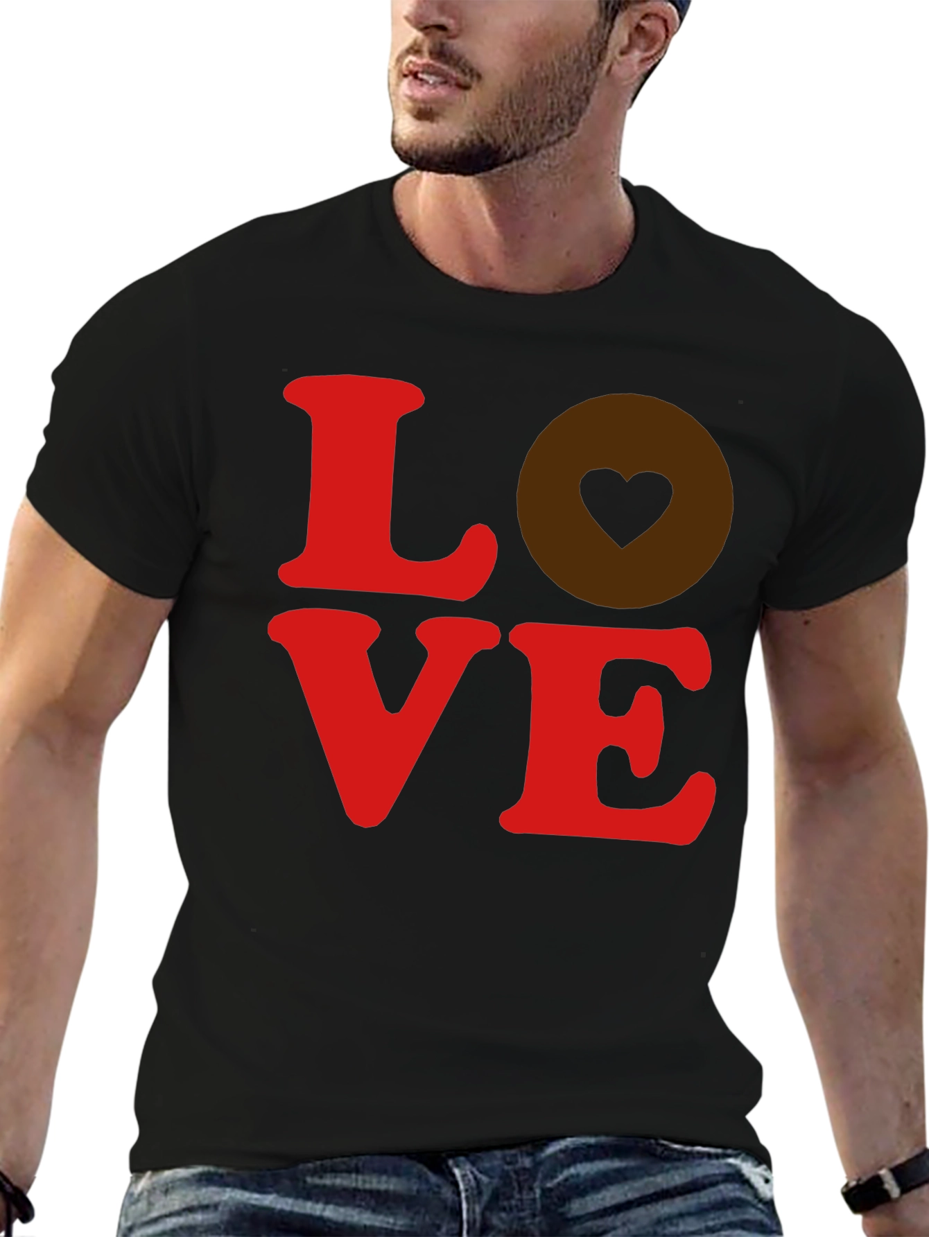 LOVE Graphic T-Shirt - Modern Mens Tee