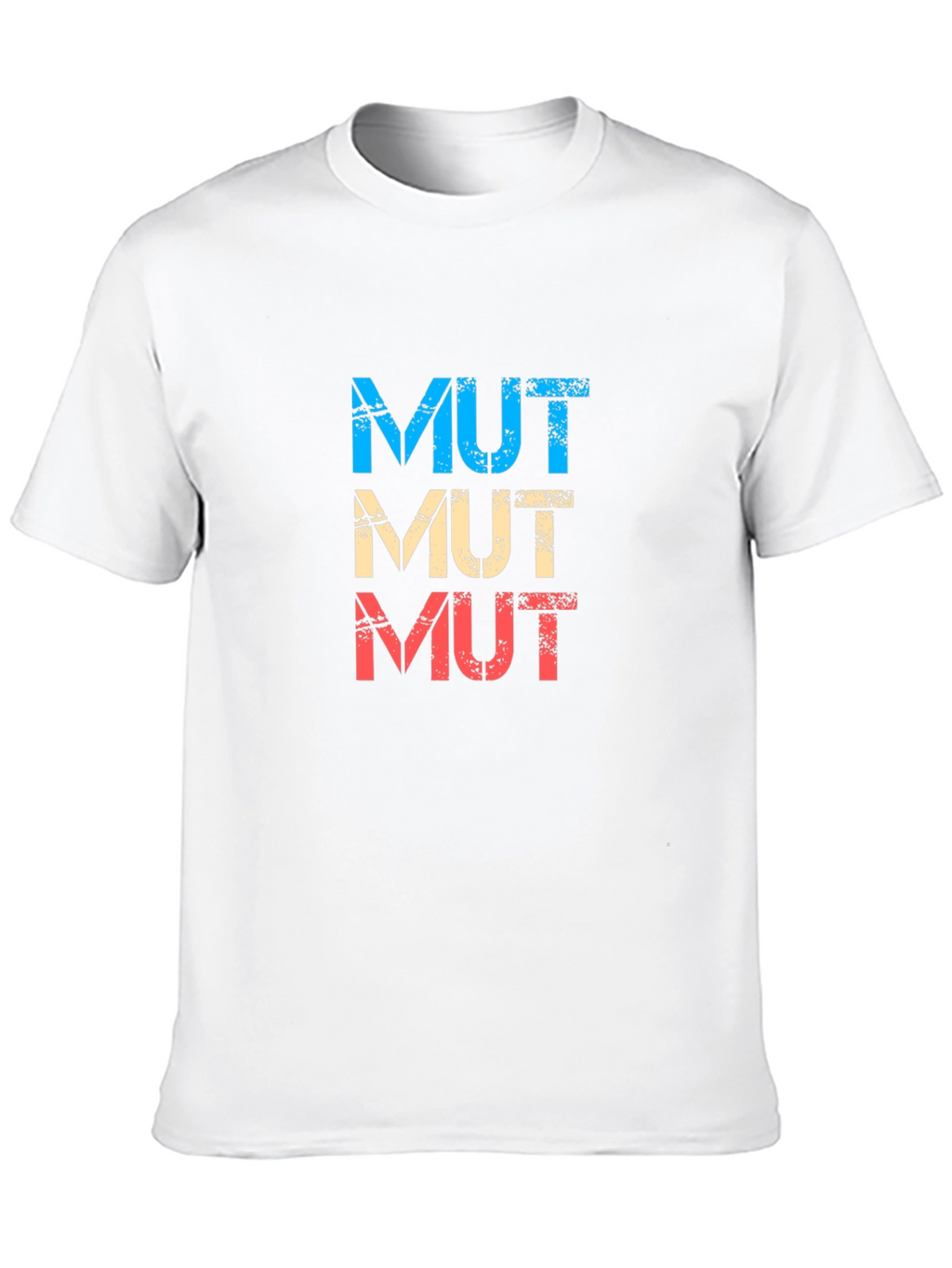 MUT T-Shirt Retro Design Cotton Tee
