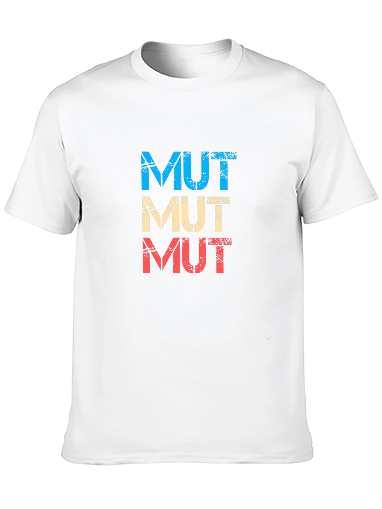 MUT T-Shirt Retro Design Cotton Tee