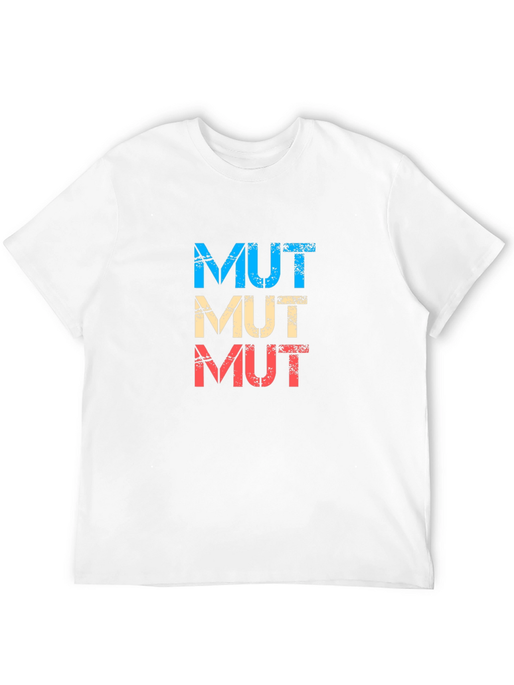 MUT T-Shirt Retro Design Cotton Tee