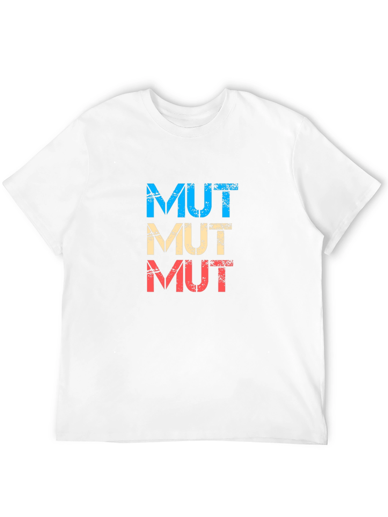 MUT T-Shirt Retro Design Cotton Tee