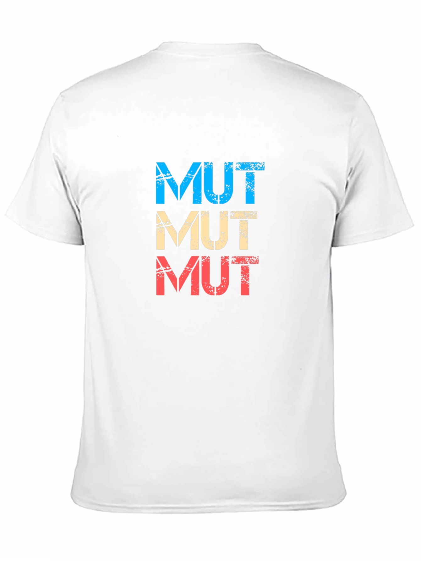 MUT T-Shirt Retro Design Cotton Tee
