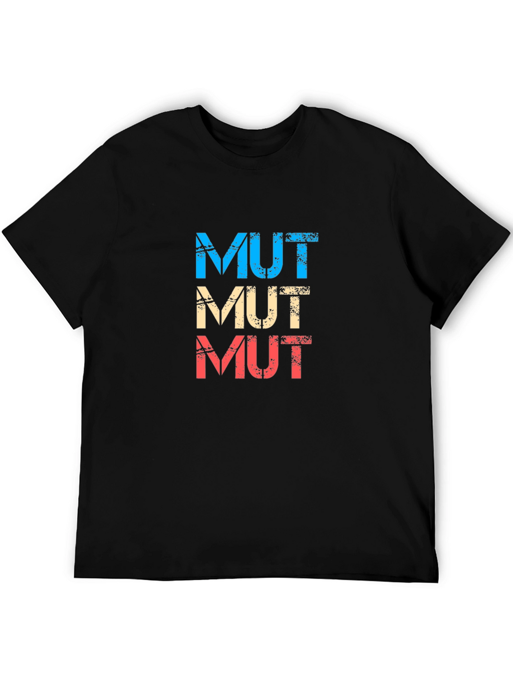 MUT T-Shirt Retro Design Cotton Tee