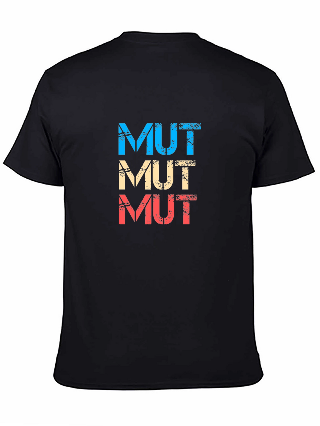 MUT T-Shirt Retro Design Cotton Tee