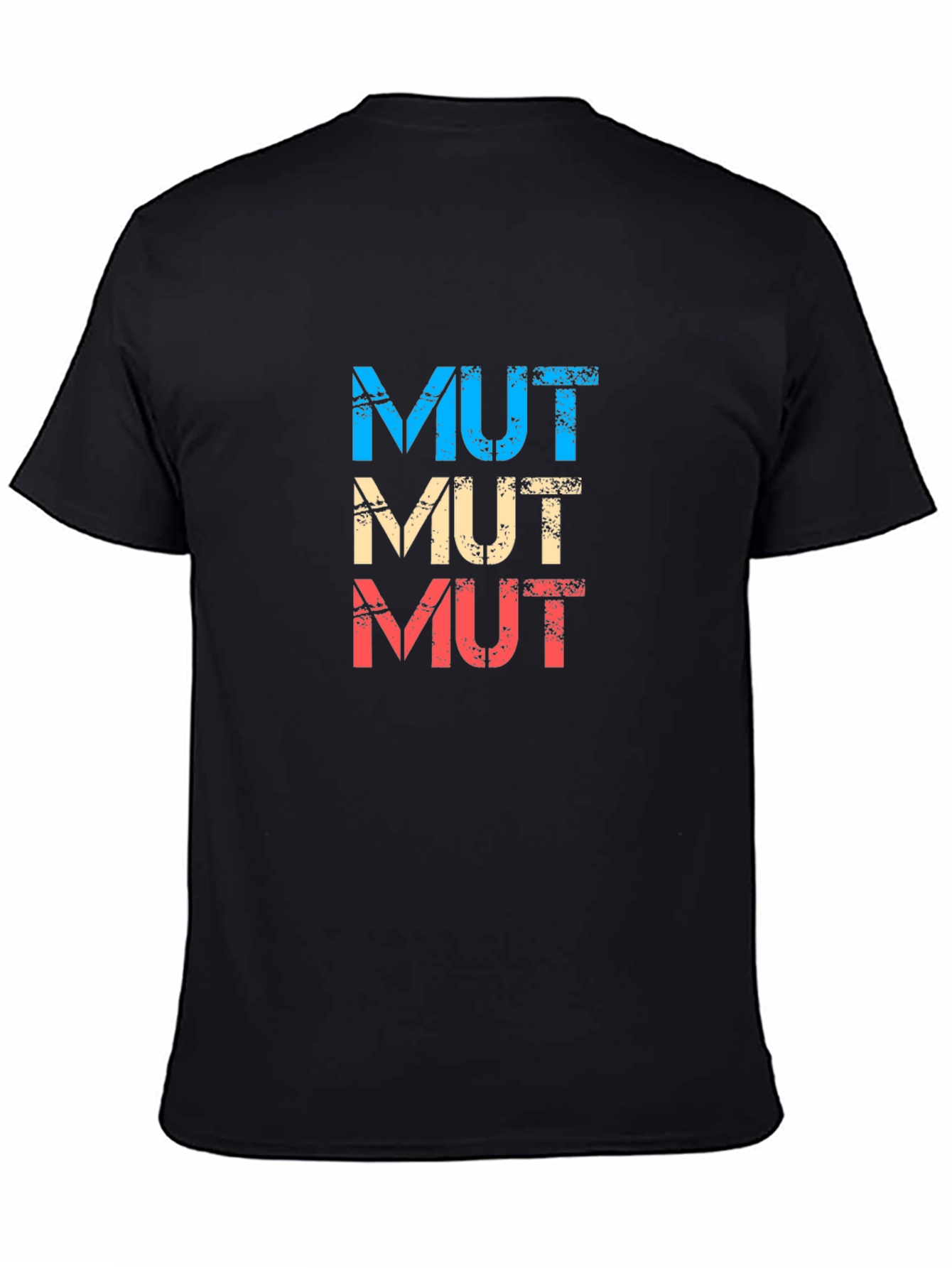 MUT T-Shirt Retro Design Cotton Tee
