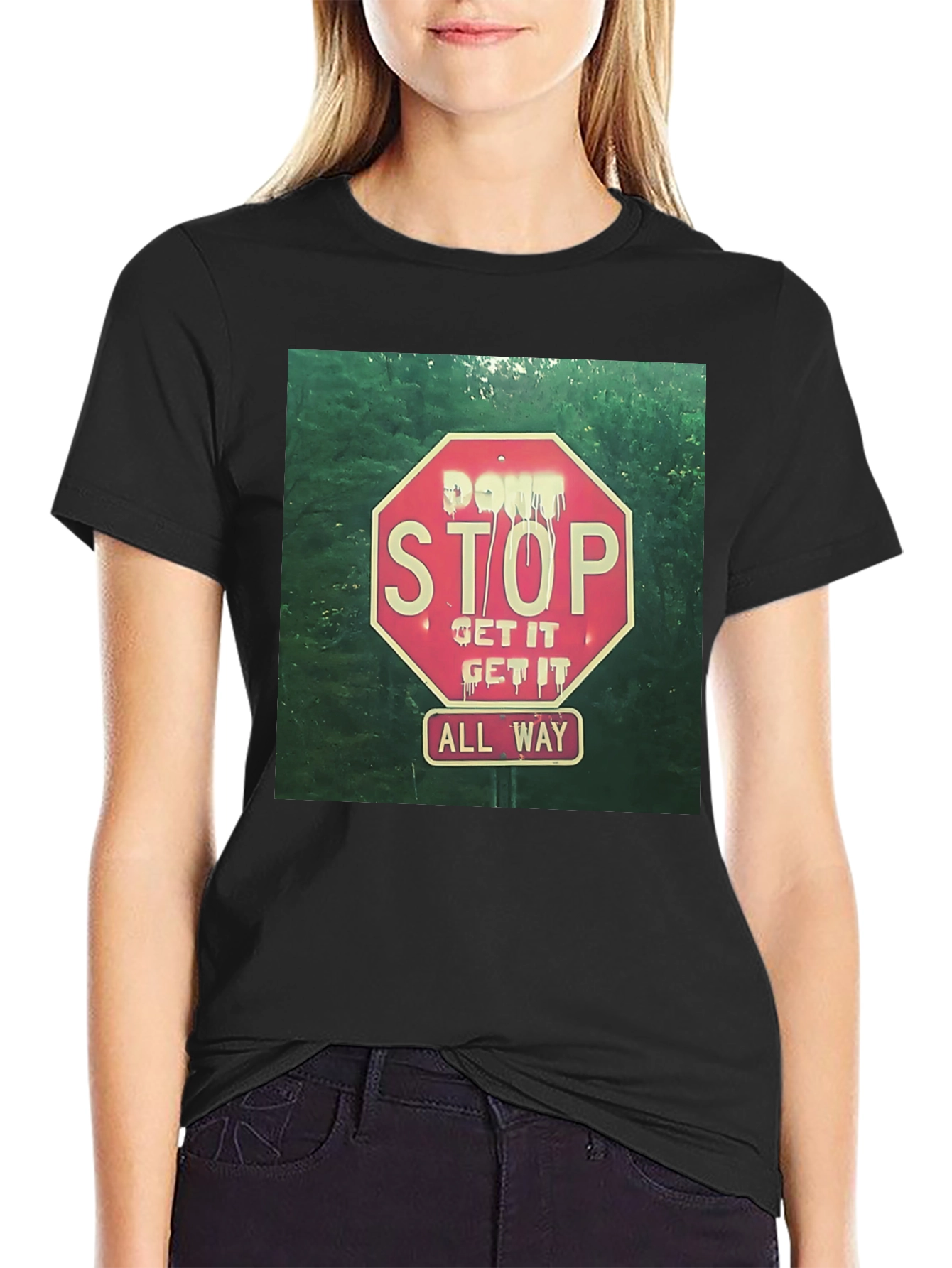 Dont Stop All Way Graphic Tee