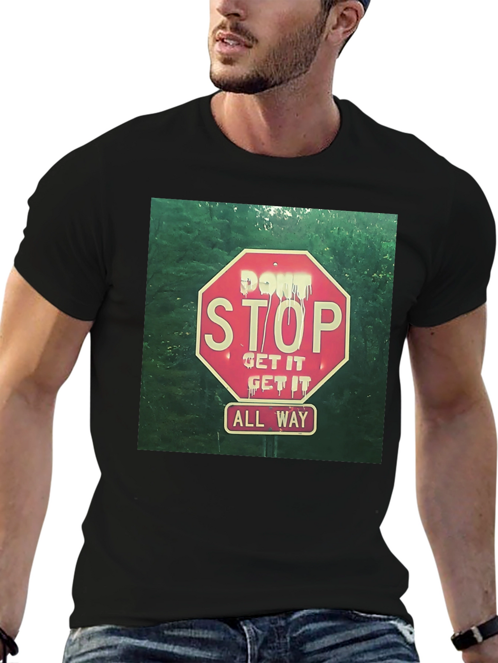 Dont Stop All Way Graphic Tee