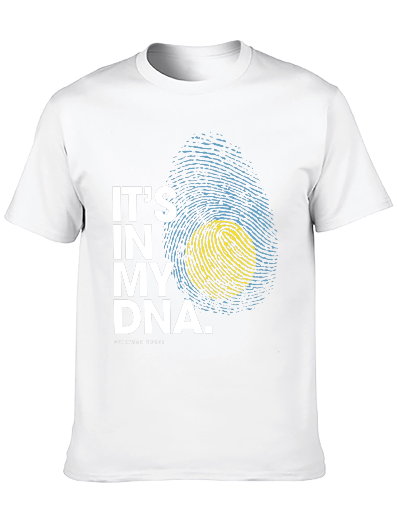 Palau Pride DNA Fingerprint Graphic Tee