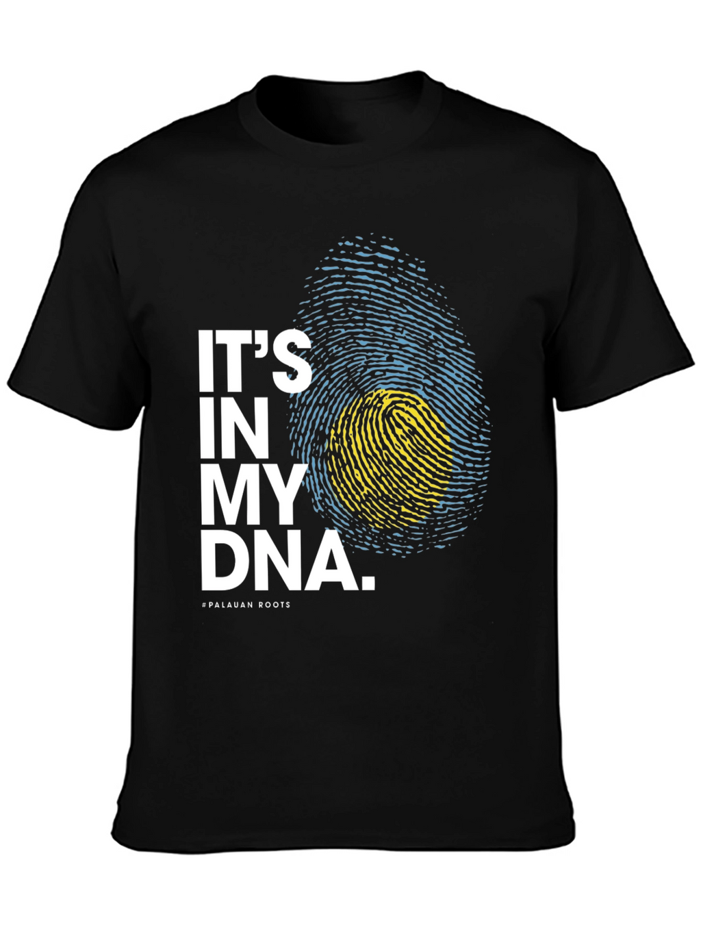 Palau Pride DNA Fingerprint Graphic Tee