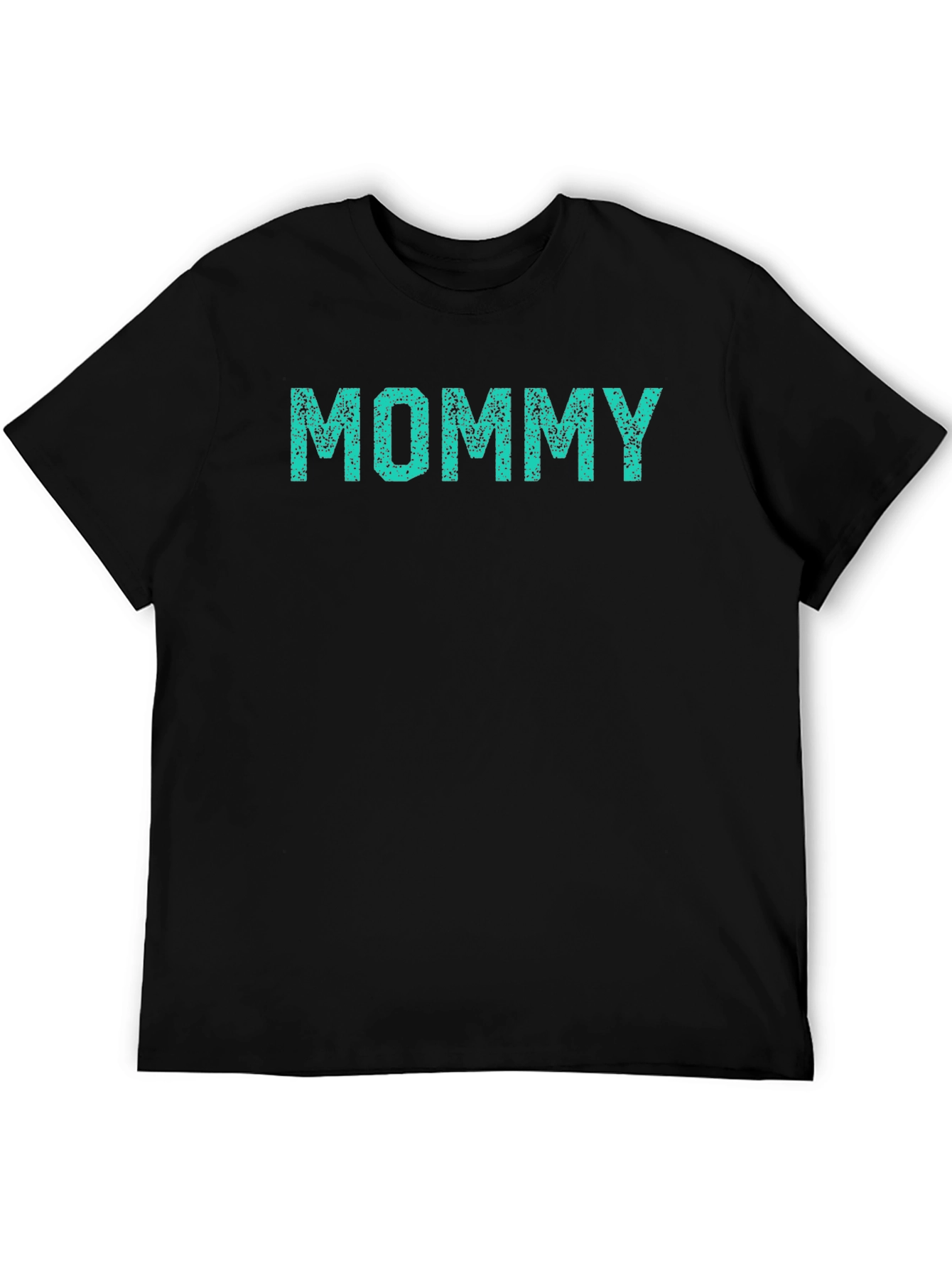 Mommy Graphic Tee - Comfort Black Cotton