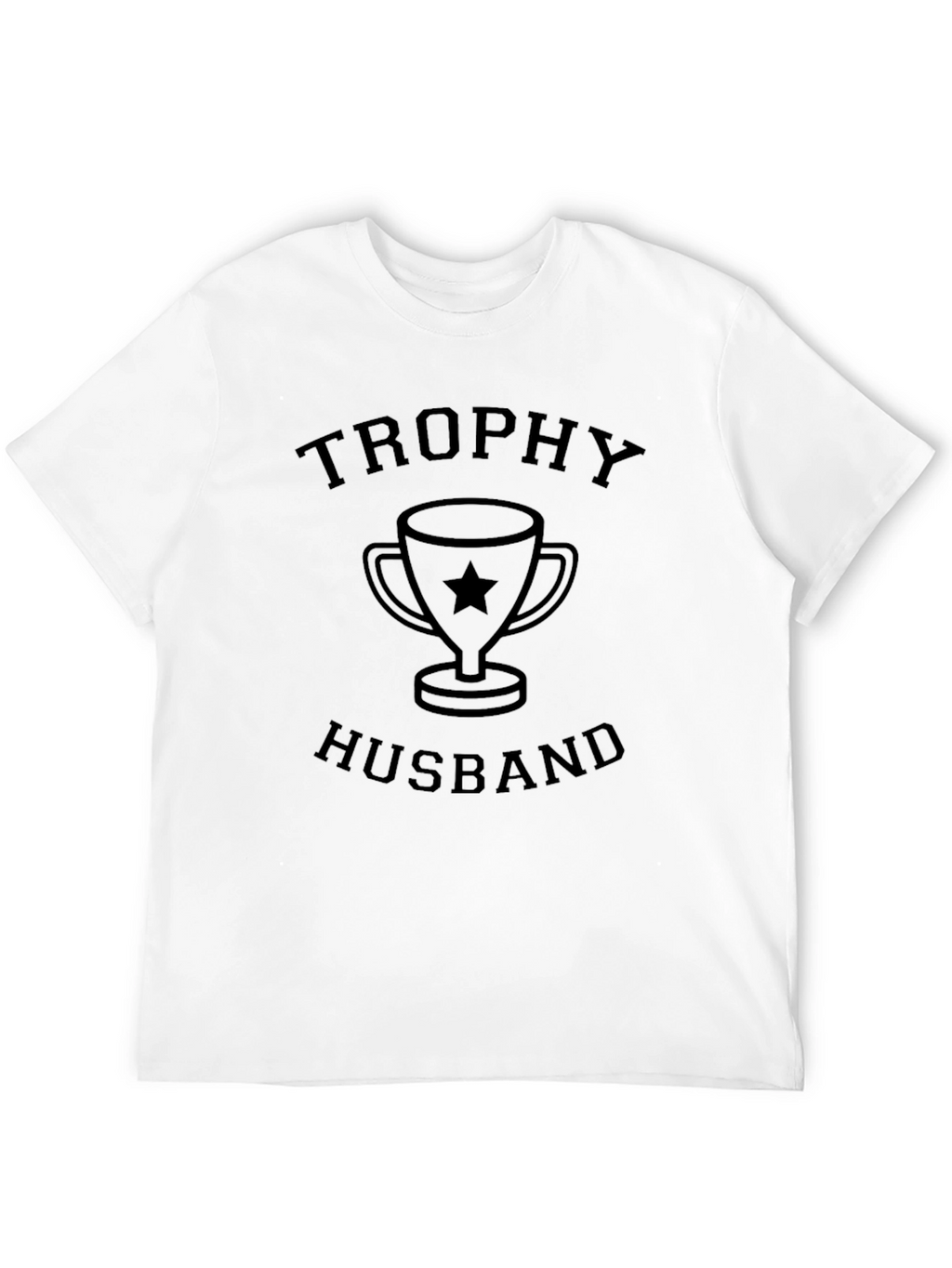 Trophy Husband Graphic Tee - Black T-Shirt