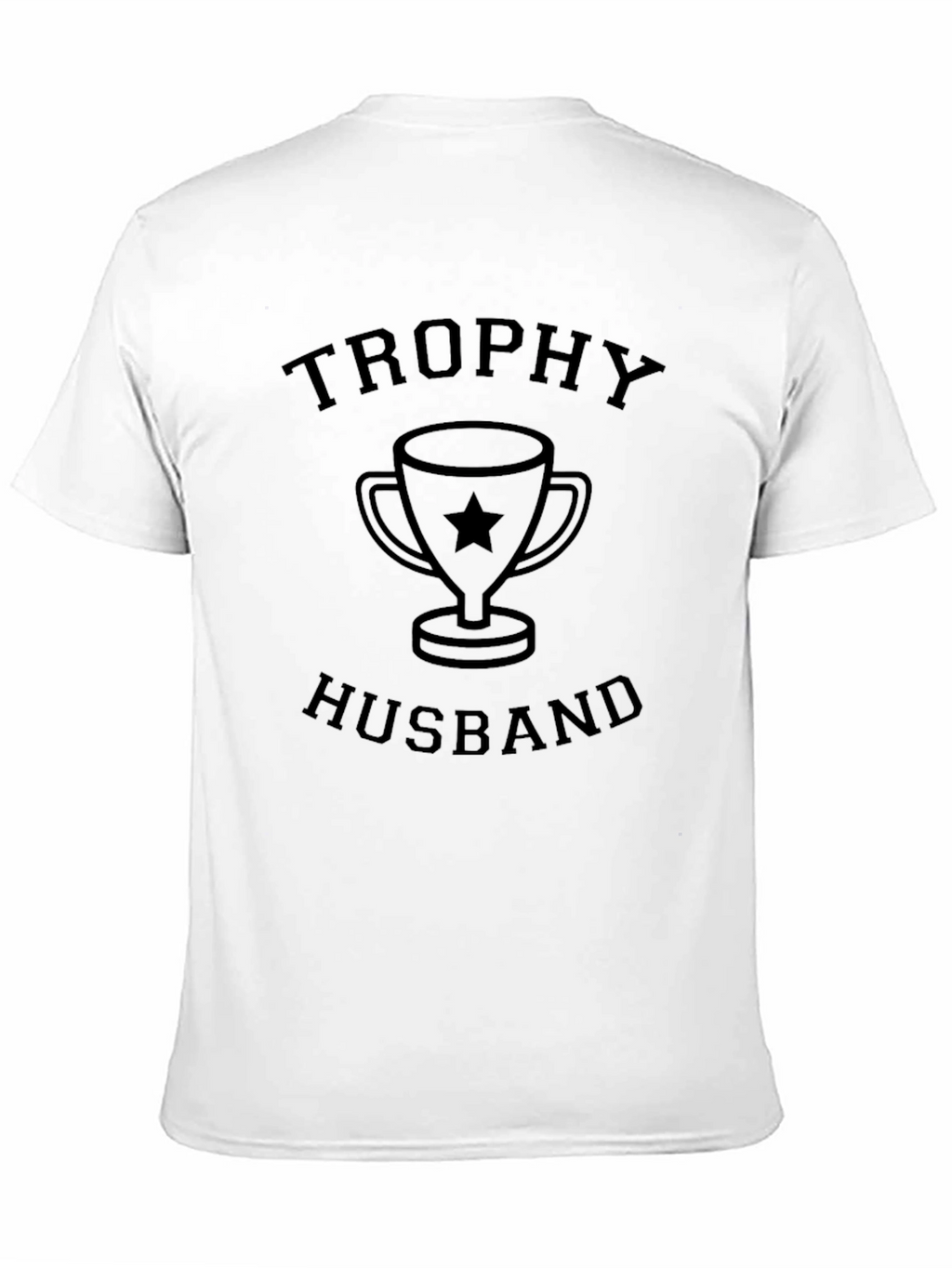 Trophy Husband Graphic Tee - Black T-Shirt