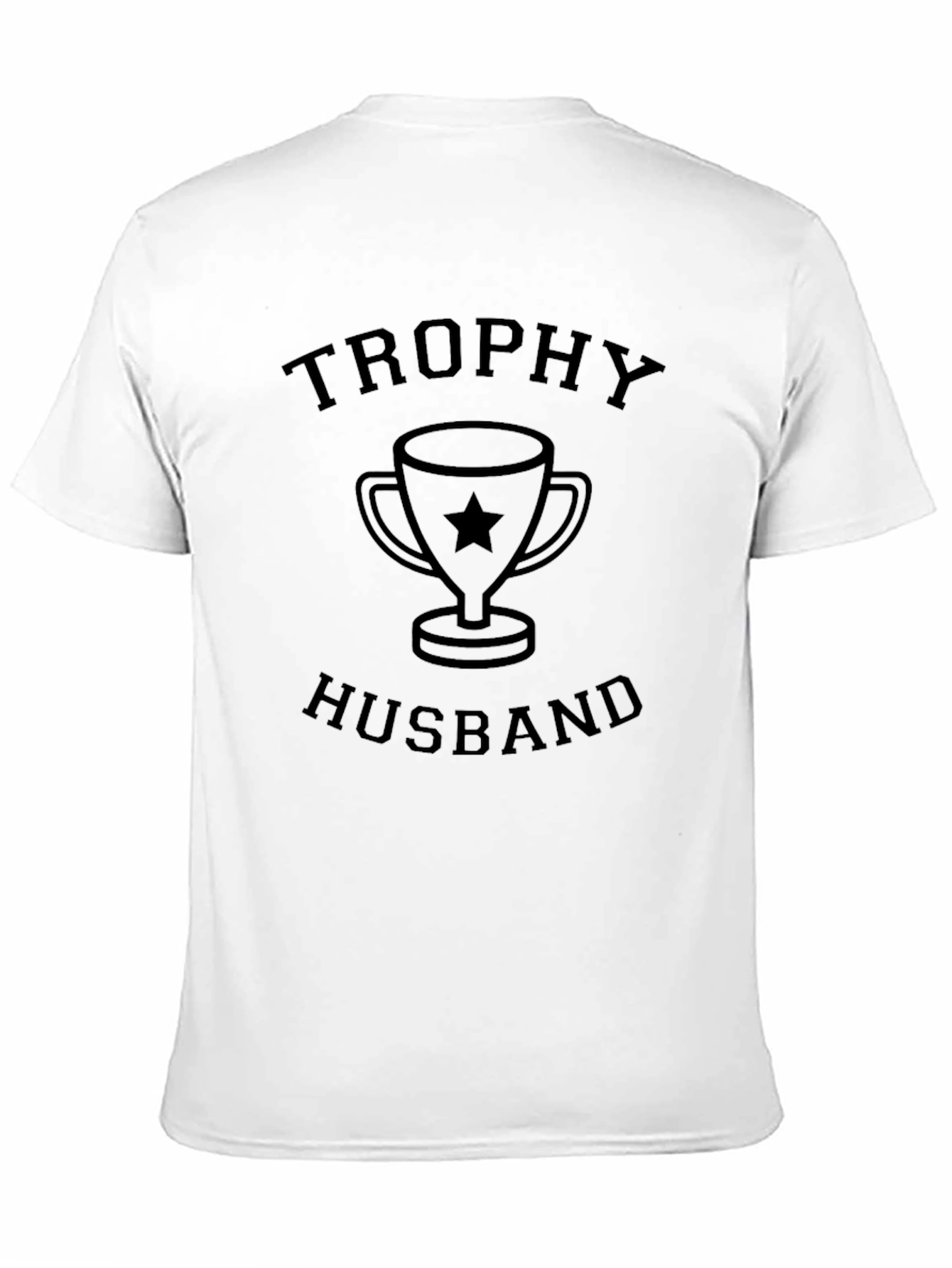 Trophy Husband Graphic Tee - Black T-Shirt