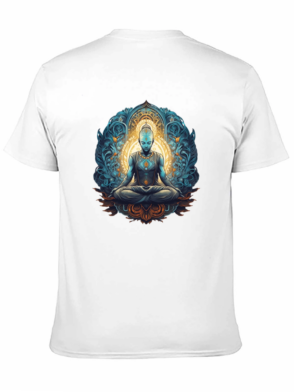 Enlightened Meditation Graphic T-Shirt