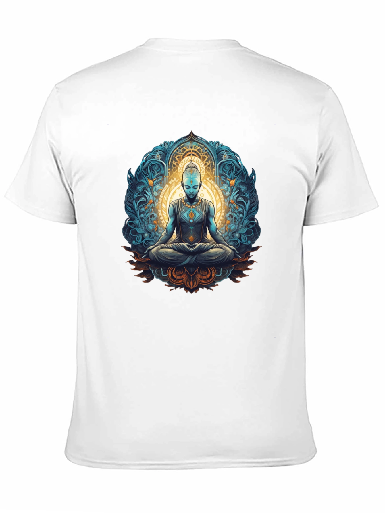 Enlightened Meditation Graphic T-Shirt