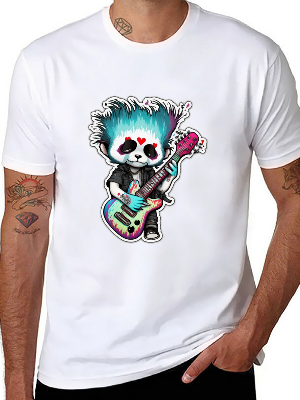 Rockstar Panda T-Shirt