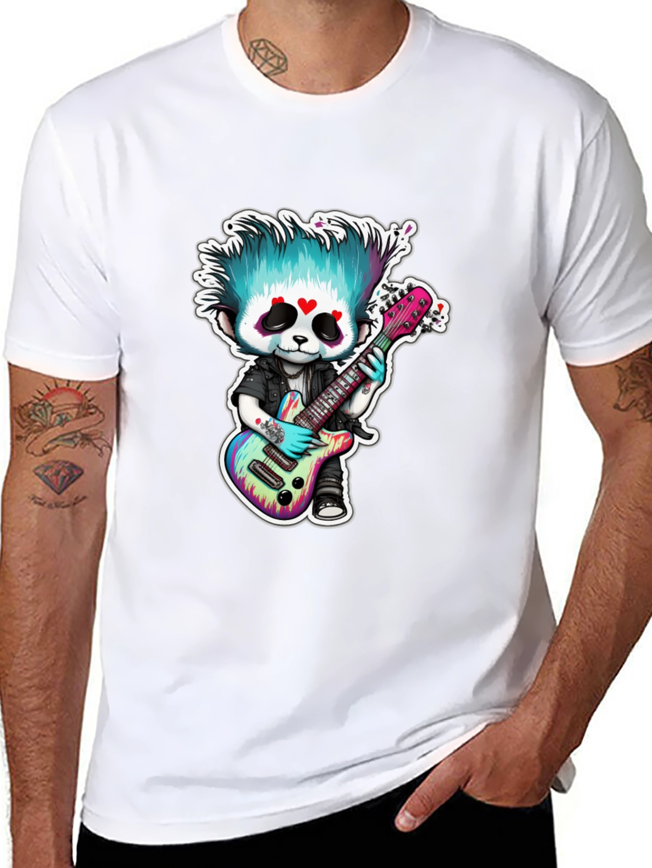 Rockstar Panda T-Shirt