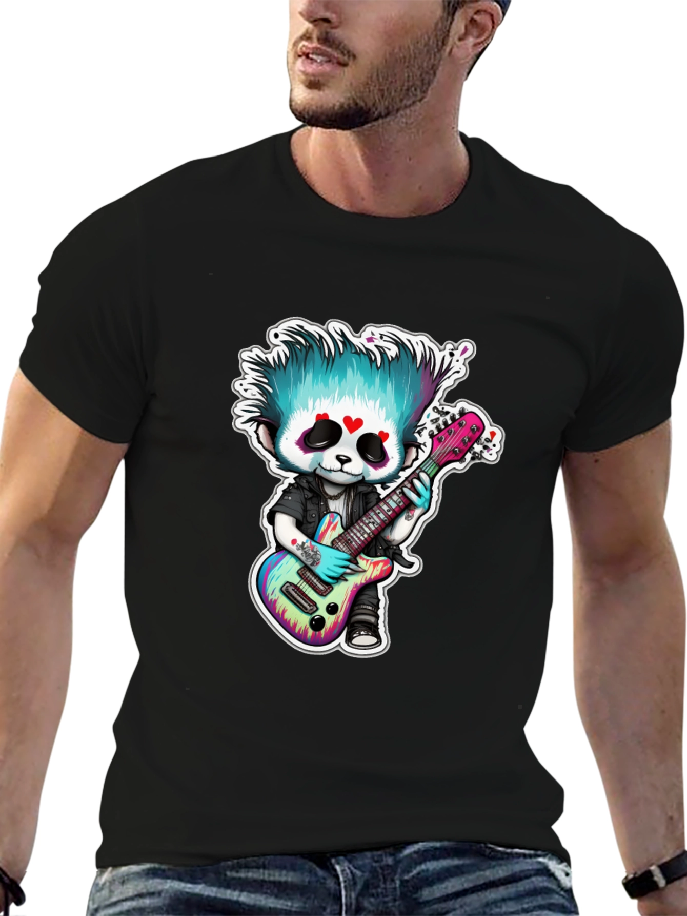 Rockstar Panda T-Shirt