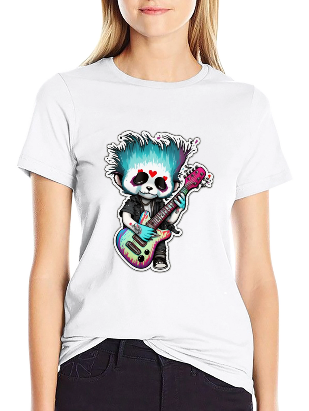 Rockstar Panda T-Shirt