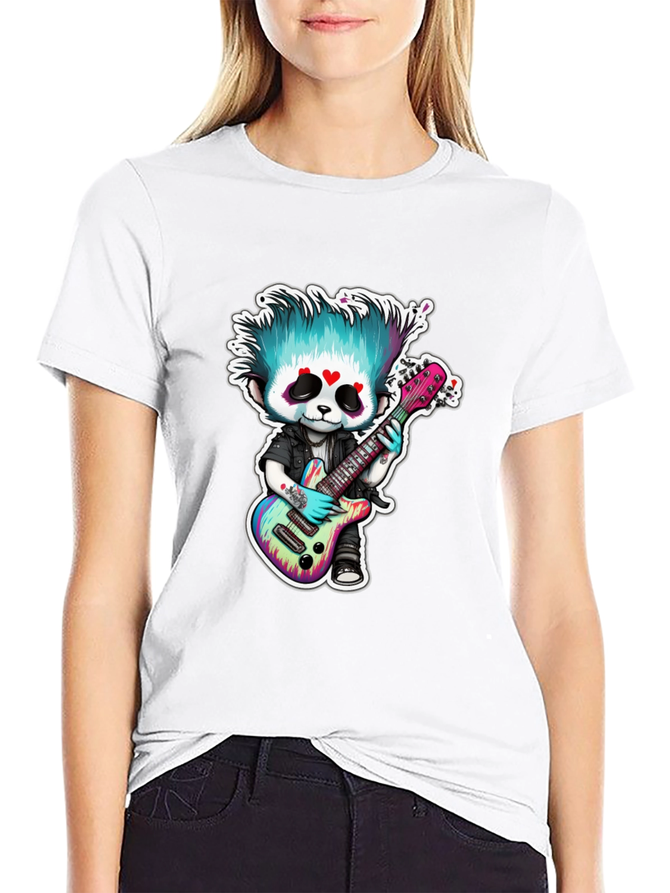 Rockstar Panda T-Shirt