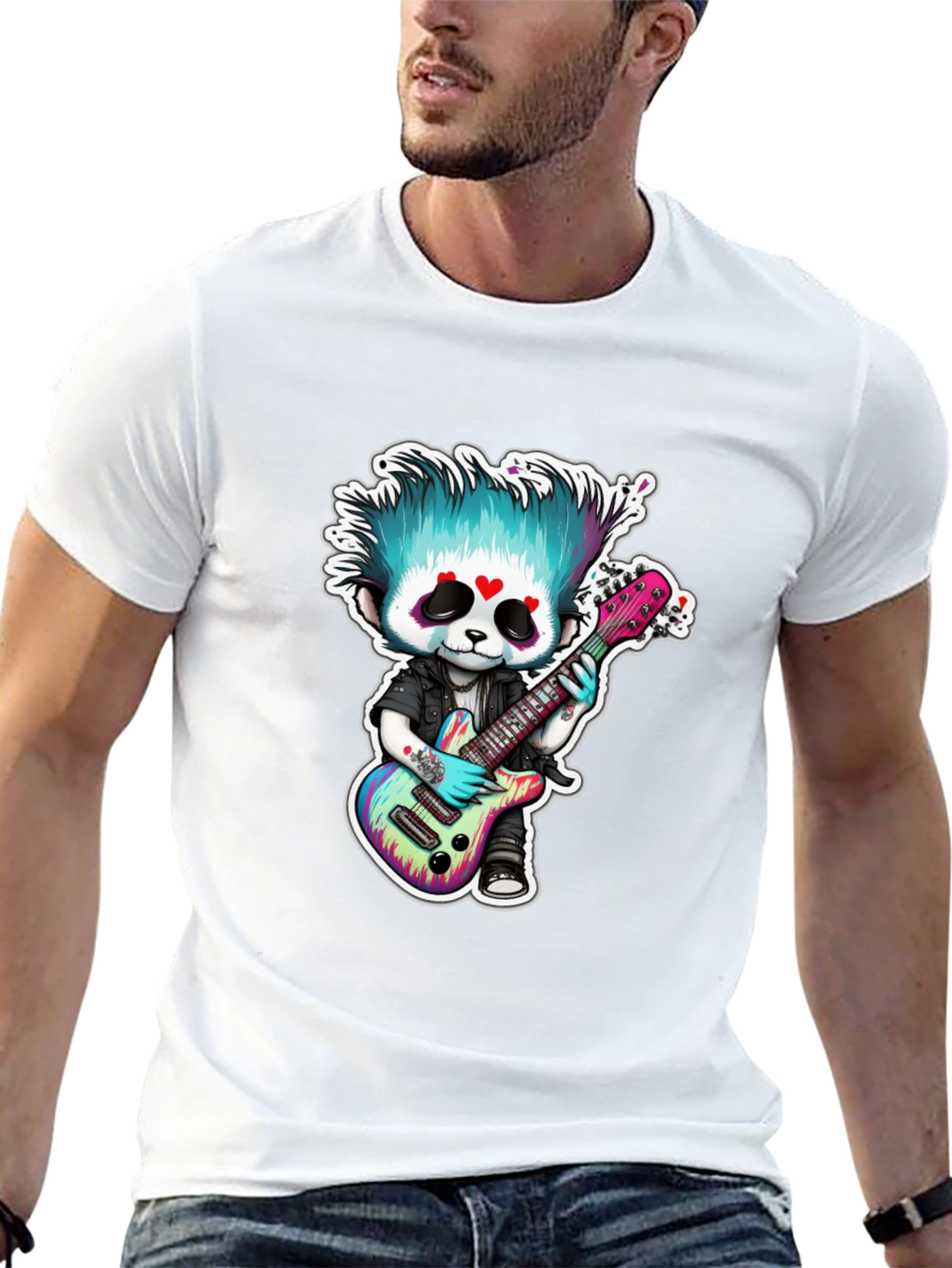 Rockstar Panda T-Shirt
