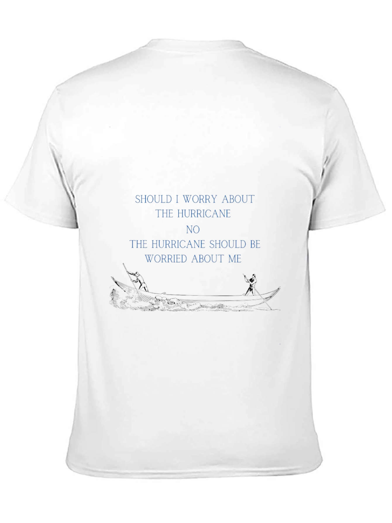 Hurricane Worry T-Shirt - Bold Statement Tee