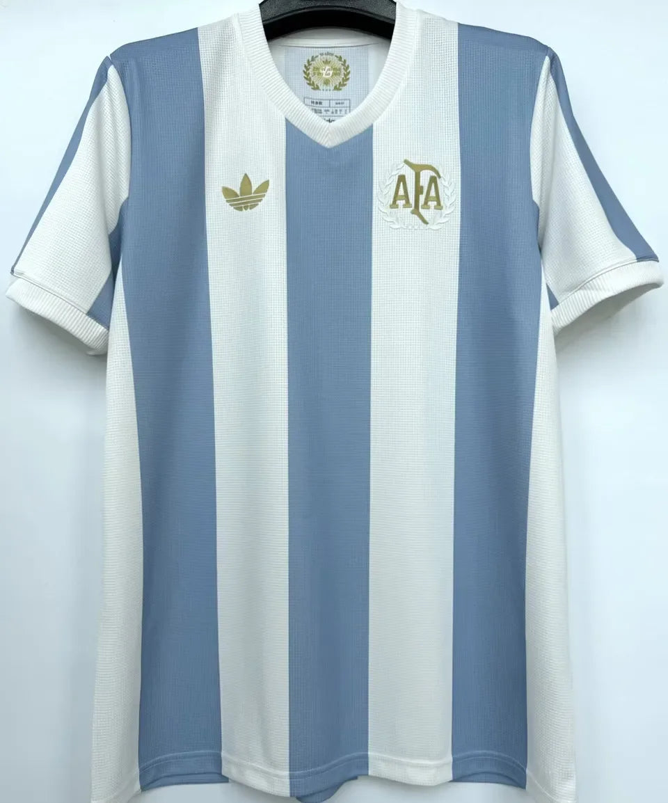 2024/25 Argentina 1:1 Quality 50th Anniversary Edition Fans Jersey Detail 4
