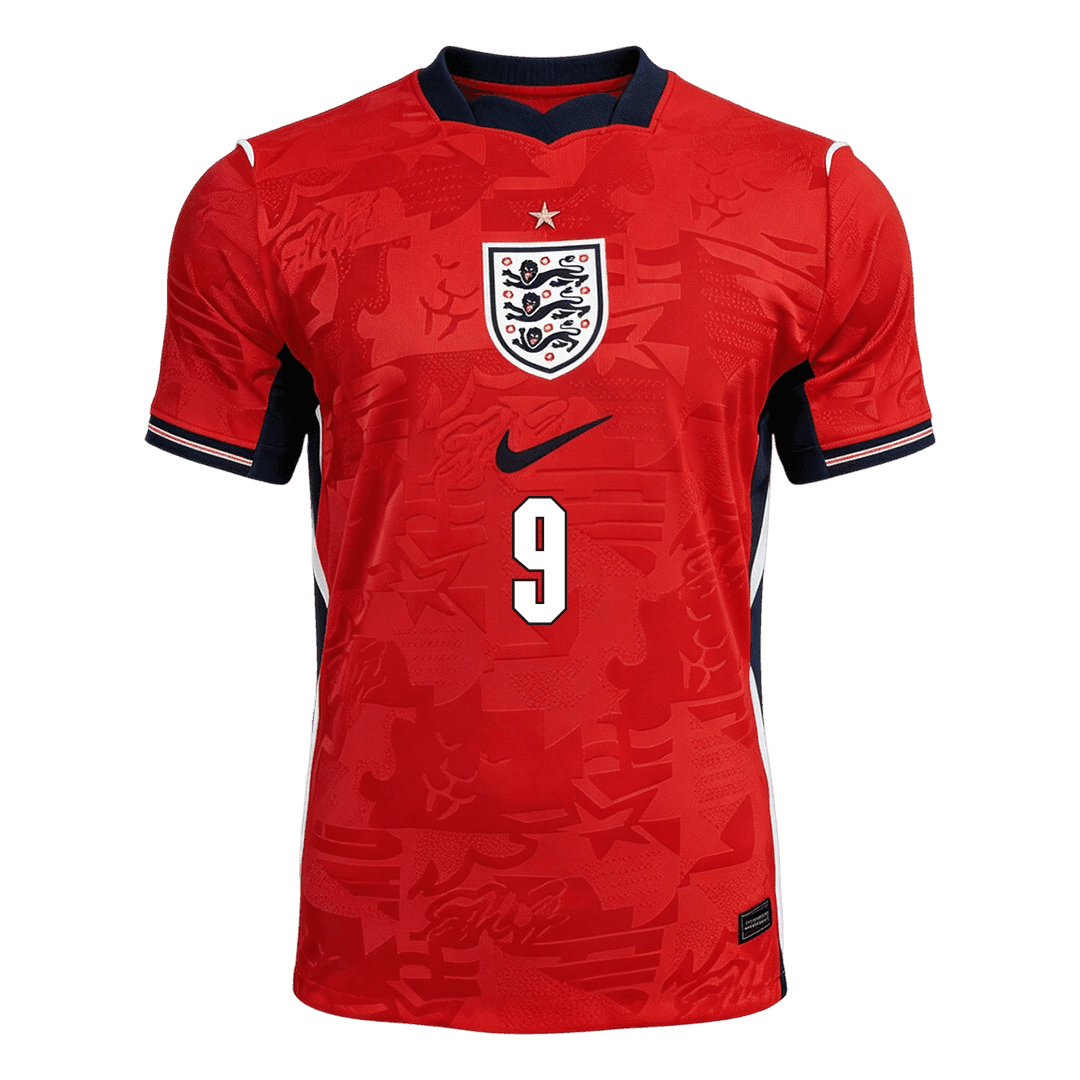 KANE #9 England Away Soccer Jersey World Cup 2026 Red Image 3
