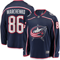 Men's Columbus Blue Jackets Kirill Marchenko #86 Navy Home Breakaway PLayer Jerseys
