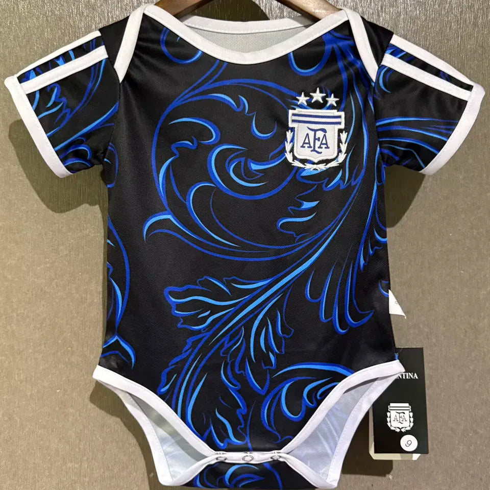 2011/2013 Argentina Away Retro Soccer Jersey Detail 1