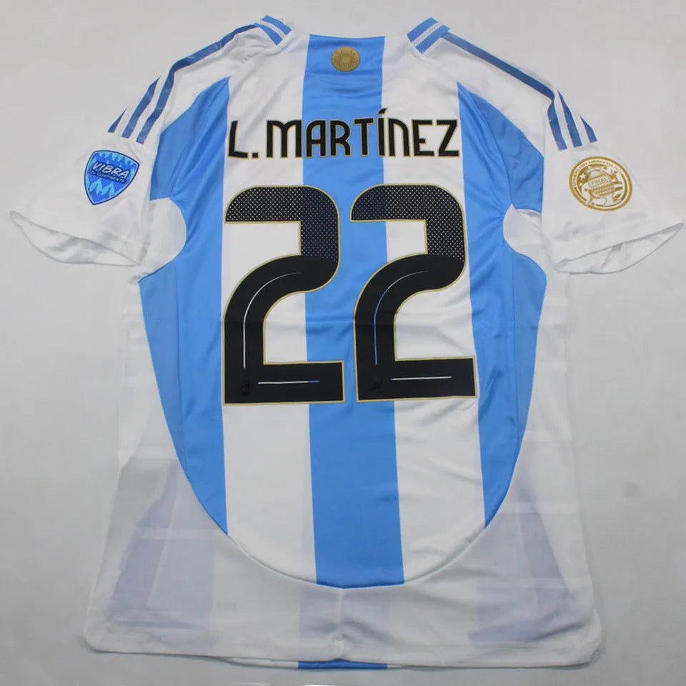 2024/25 Argentina 1:1 Quality Home Fans Jersey （CONMEBOL COPA 2024 Version 美洲杯版） Detail 4