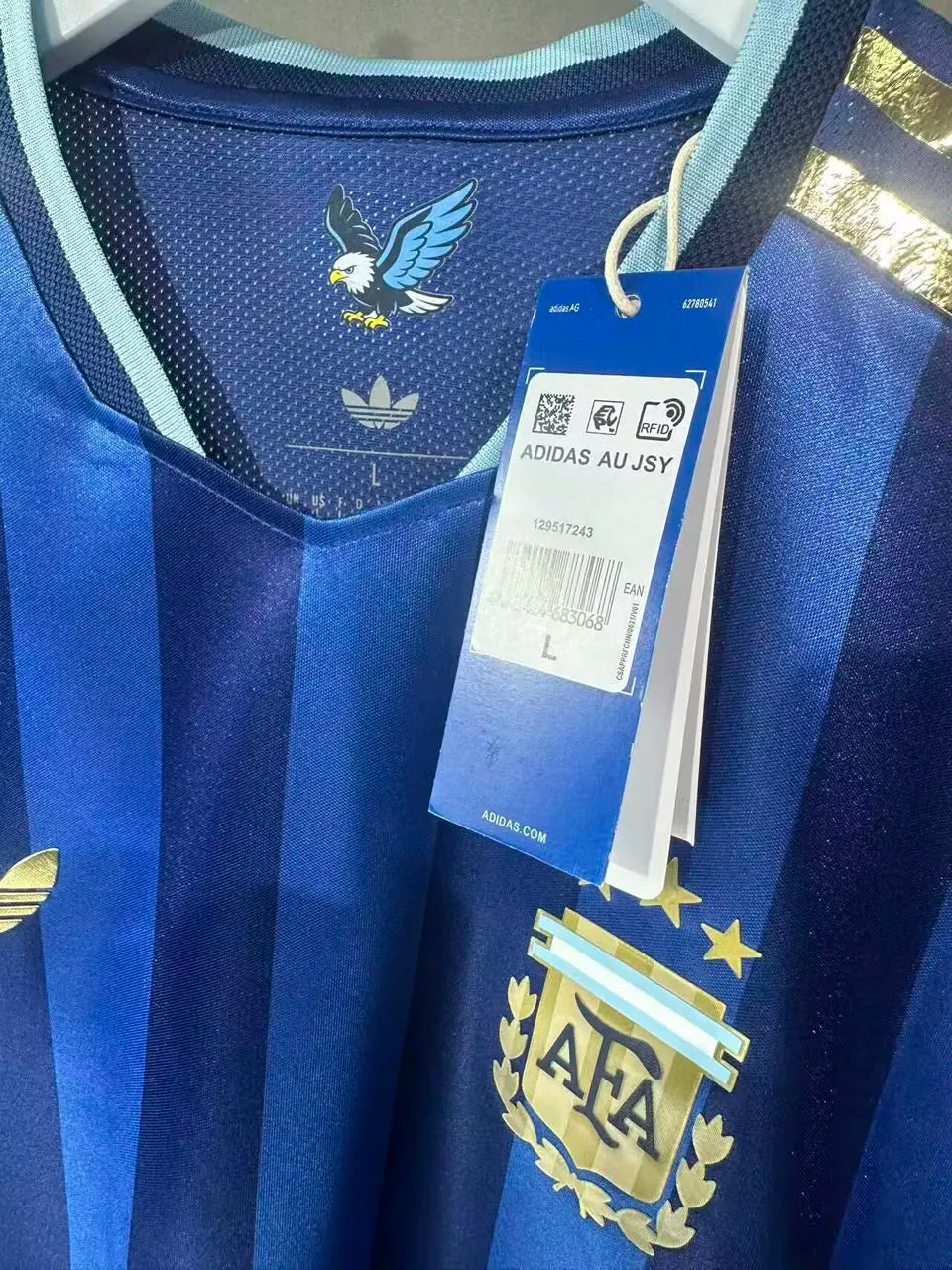 2026/27 Argentina Commemorative Edition Player Version Soccer Jersey Detail 3