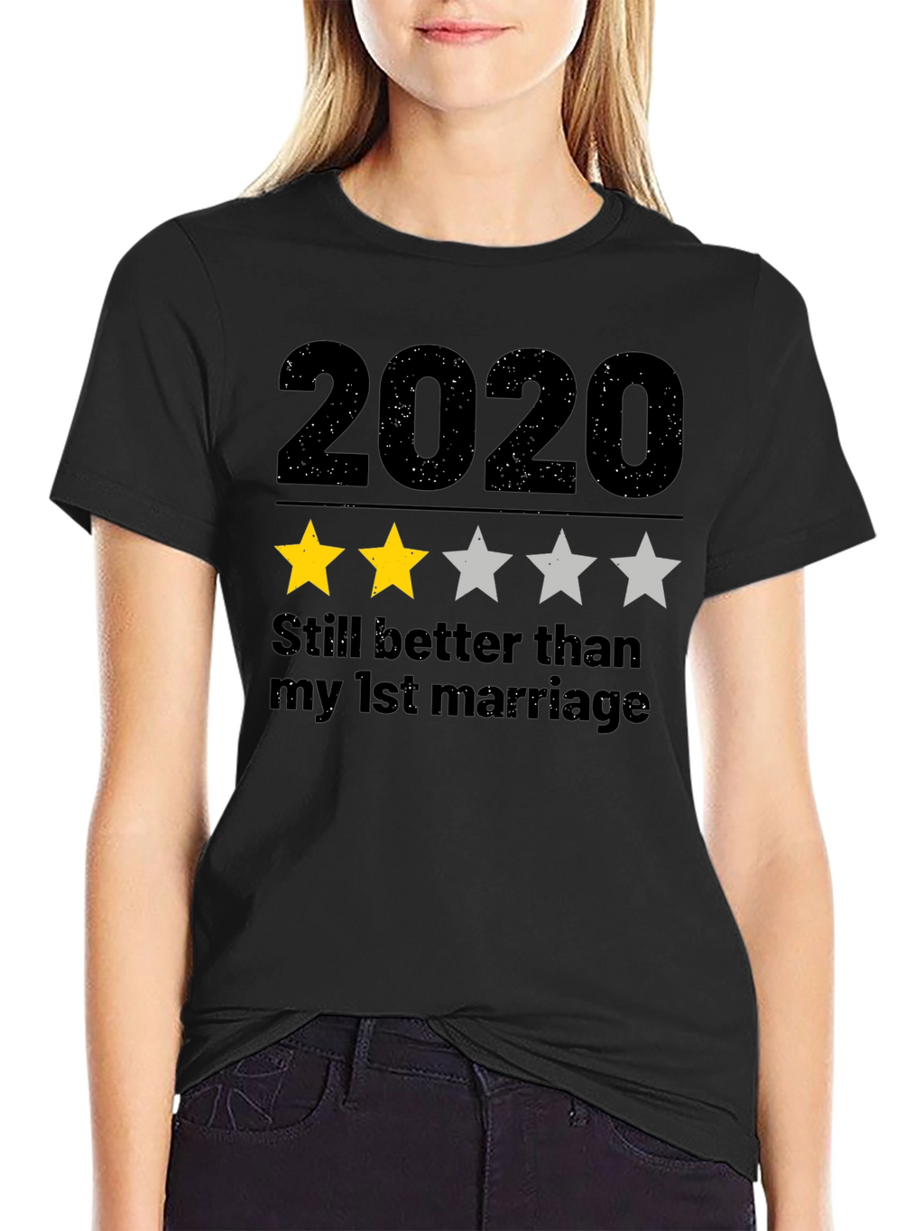 2020 Two Star T-Shirt - Funny Sarcastic Tee