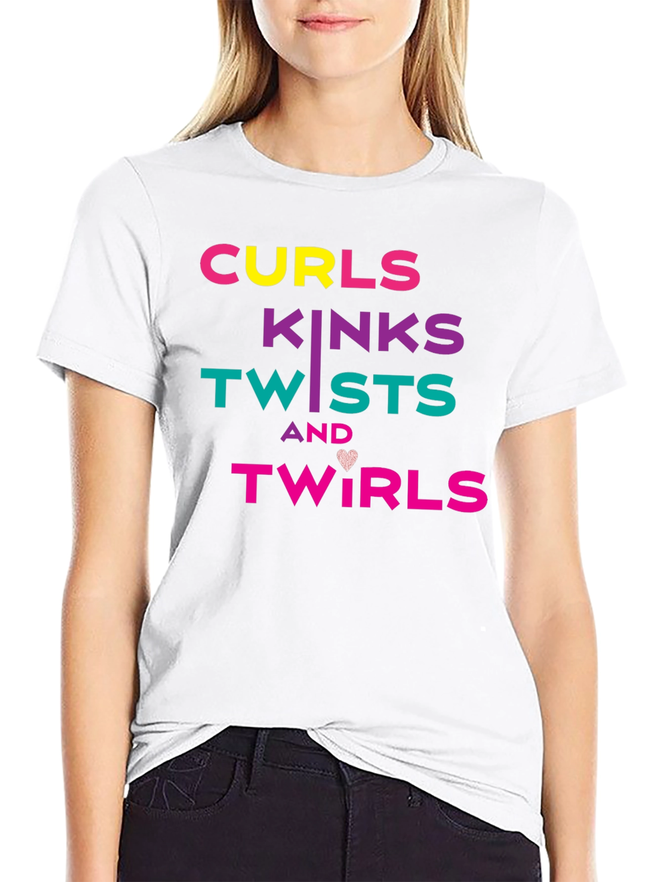 Curls Kinks Twists & Twirls Graphic T-Shirt