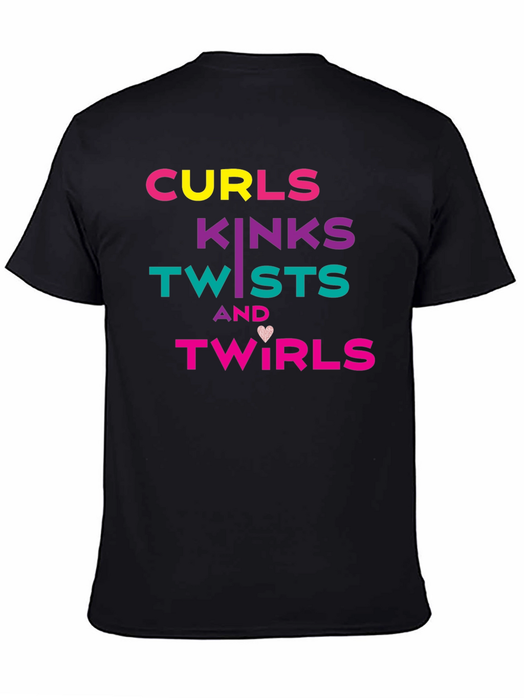 Curls Kinks Twists & Twirls Graphic T-Shirt