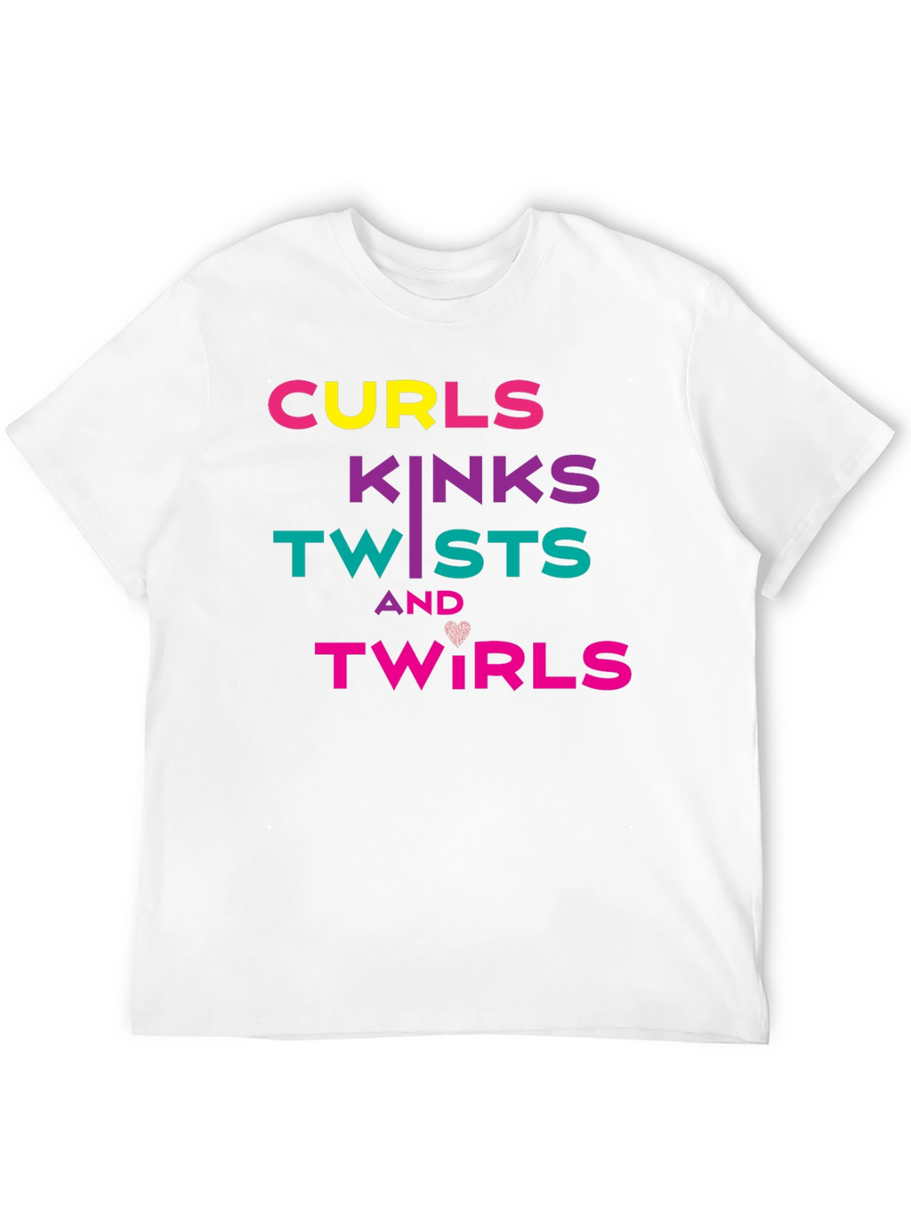 Curls Kinks Twists & Twirls Graphic T-Shirt