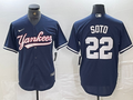 Men's New York Yankees Juan Soto #22 Navy Limited Player Jerseys