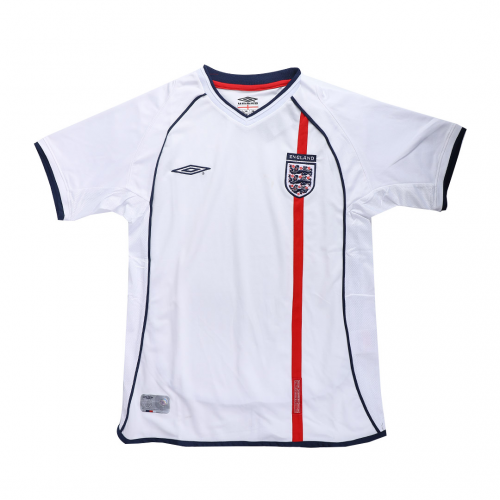 Retro England Home Jersey World Cup 2002 Image 5